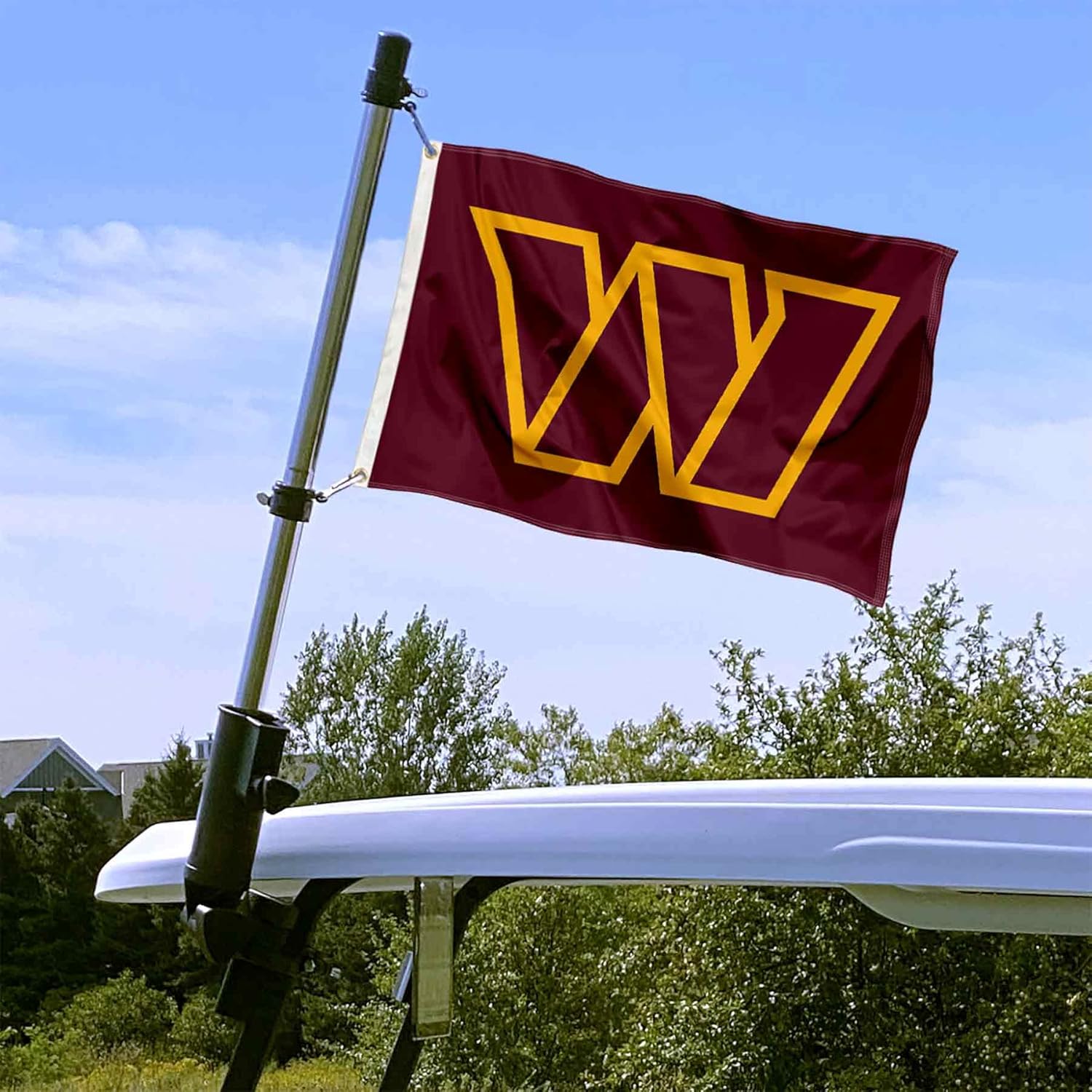 WinCraft Washington Commanders Boat and Golf Cart Pennant Flag - Image 4