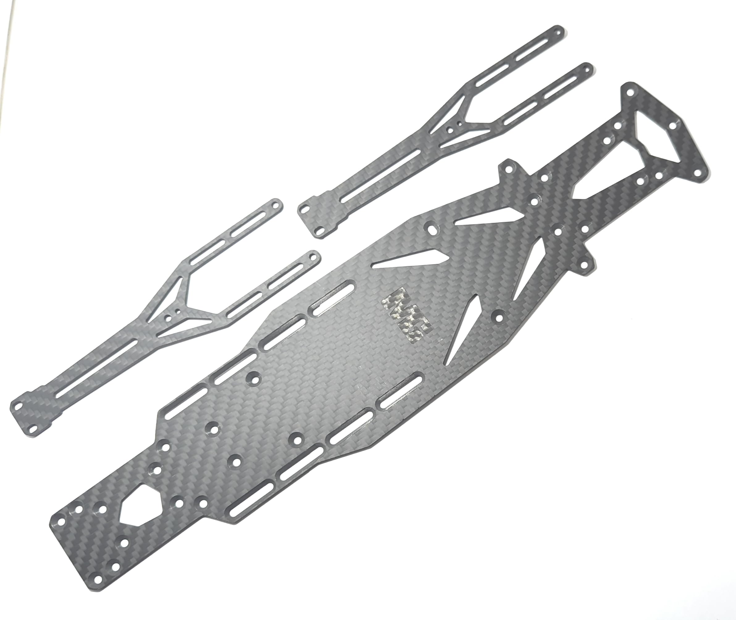 kntoy65-0915 超合金　L COMPOSITE Metal Garage Japan Original Carbon Final Chassis for YOKOMO