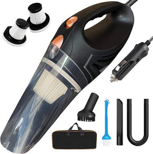 Auto-Handstaubsauger mit HEPA-Filter (12V)