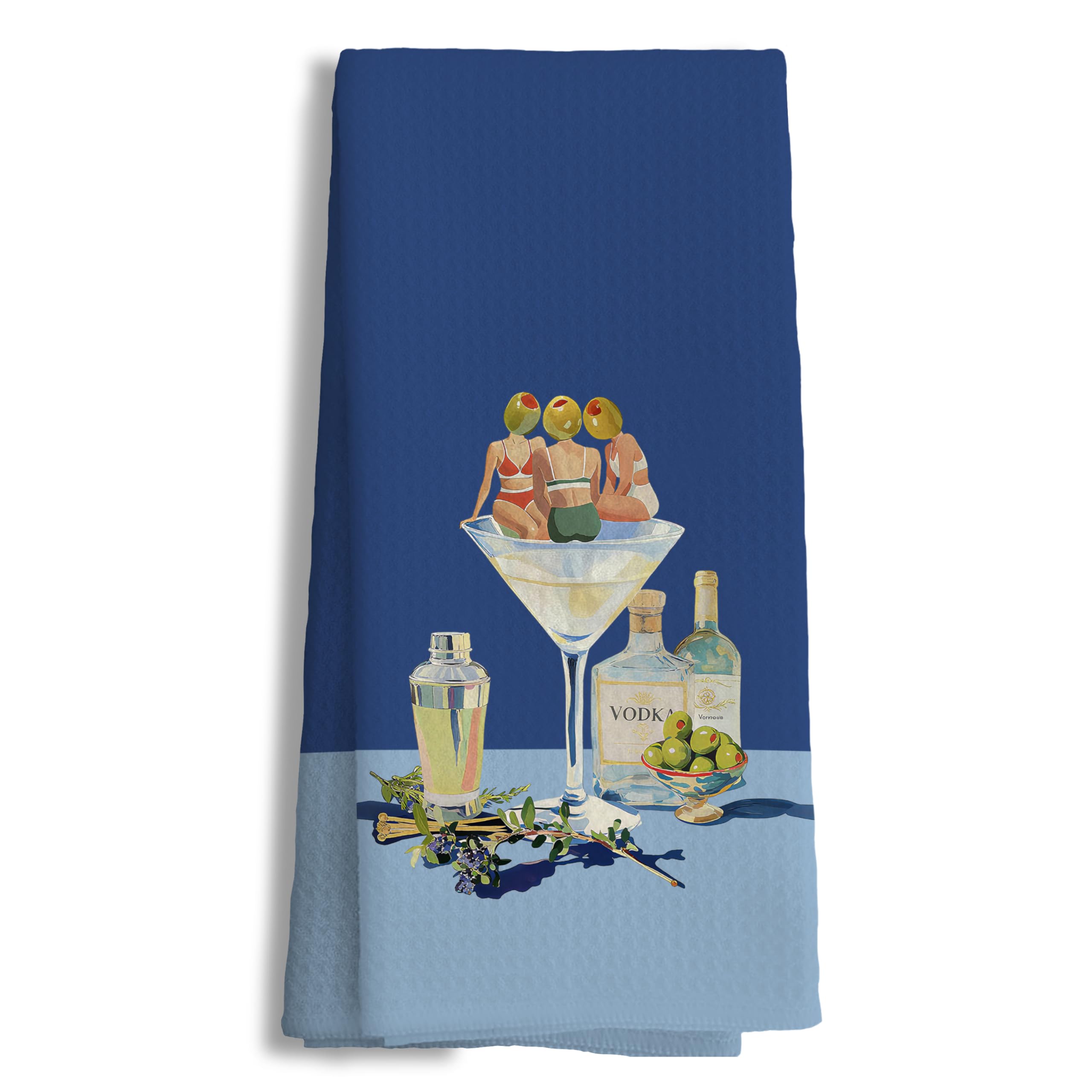 Photo 1 of efgthyjdh Navy Blue Kitchen Towels 16x24 Inch