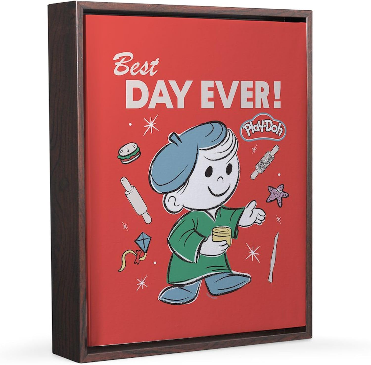 CafePress Play Doh: Best Day Ever 16x20 Canvas Print