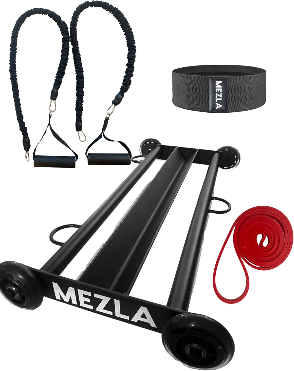 MEZLA Glutes Hamstring Roller & Glider Hamstring Roller Stainless