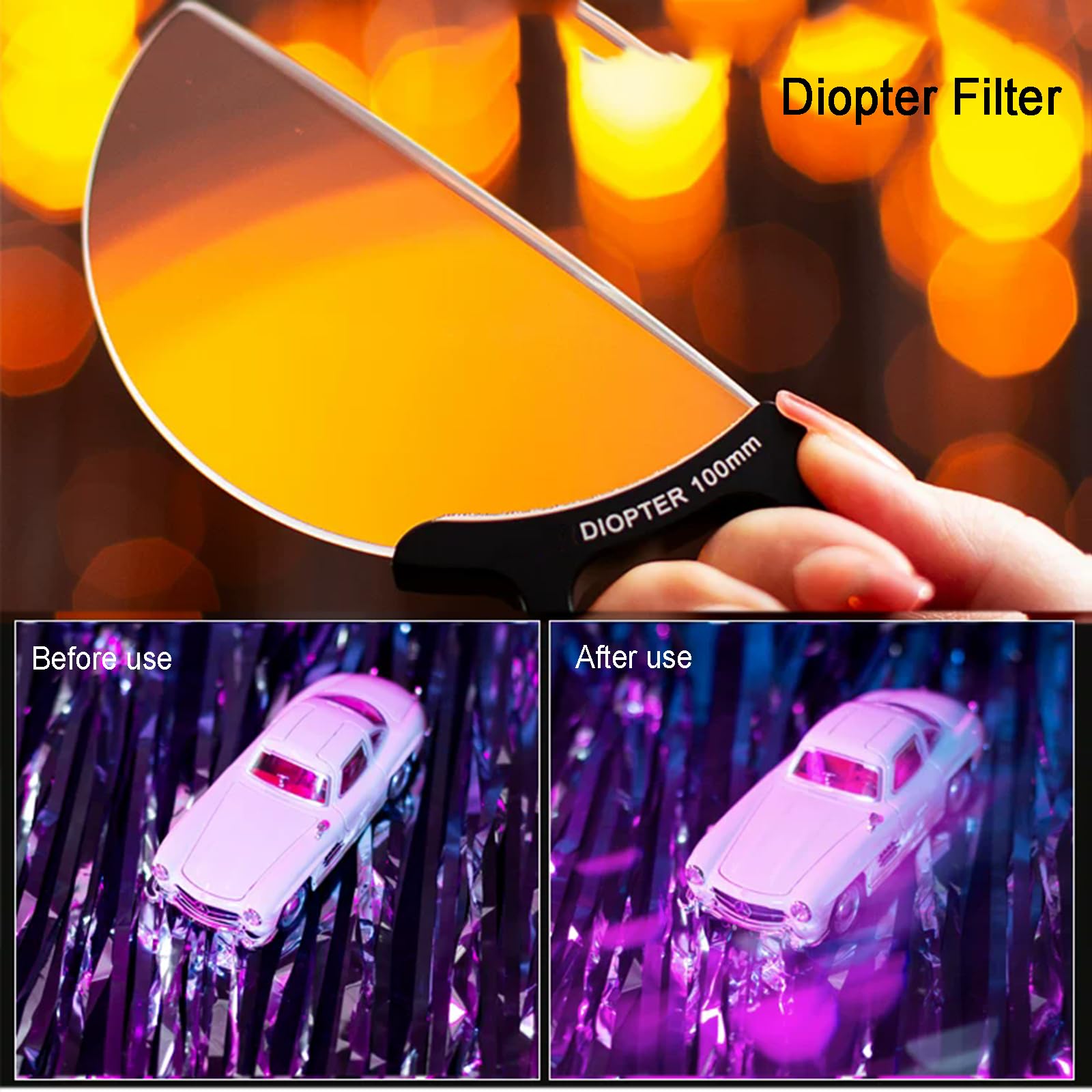Kit De Filtros De Efectos Especiales Mano 3 Piezas
