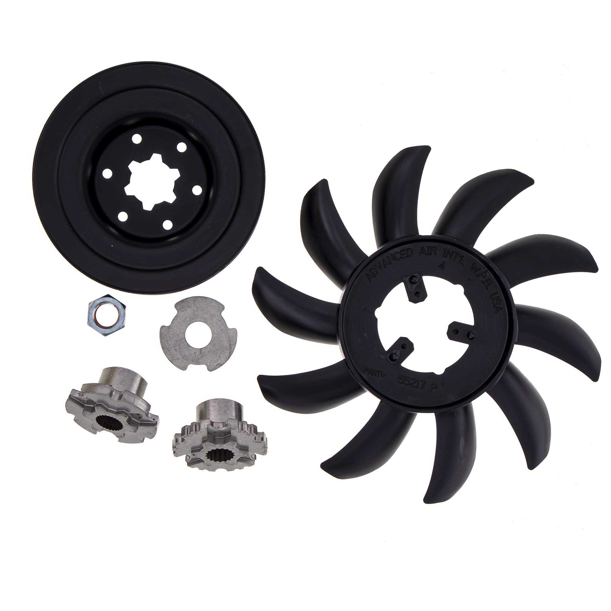 Amazon.com : Exmark 135-7349 Fan and Pulley Kit Quest E S
