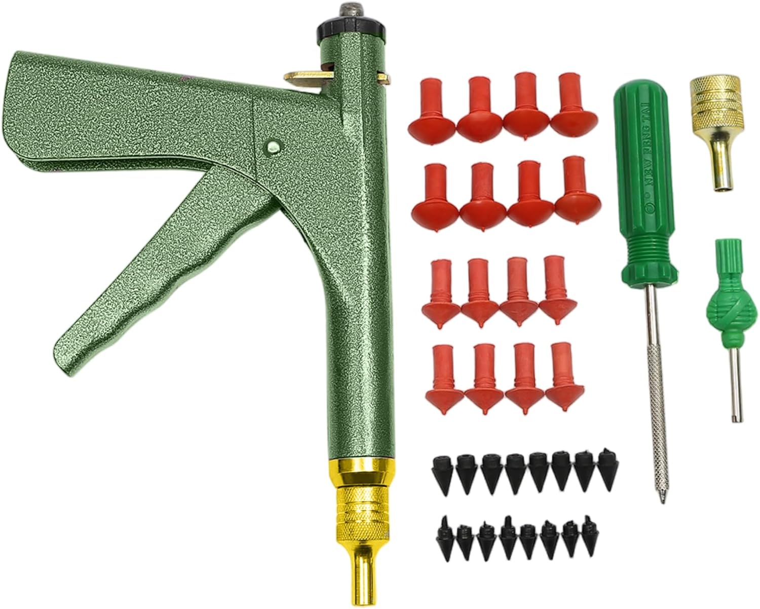 Tire Plug Kit, Tire Repair Kit with Plugs, Practical Plug Heavy Duty Professional, Efficient & Multi-Use for Tyre Punctures and Flats on Cars, Patch