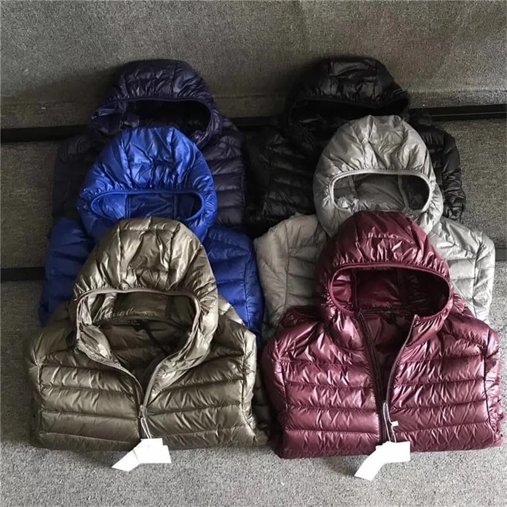 Winter Men's Down Jacket Outdoor Soprt Portable Parkas Coat Windproof Skiing Climbing Hiking Down Puffer Jacket