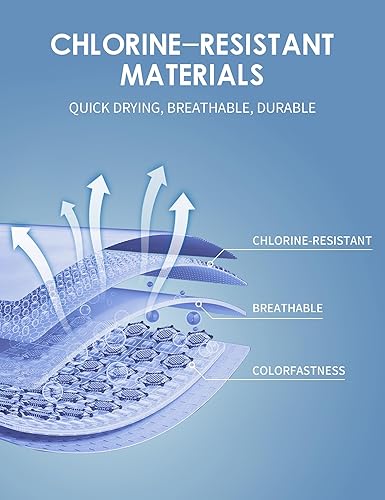 Miniatura 7 de beautyin Traje de baño Boyleg Unitard para mujer, espalda cruzada, atlético, de una pieza, hasta la rodilla