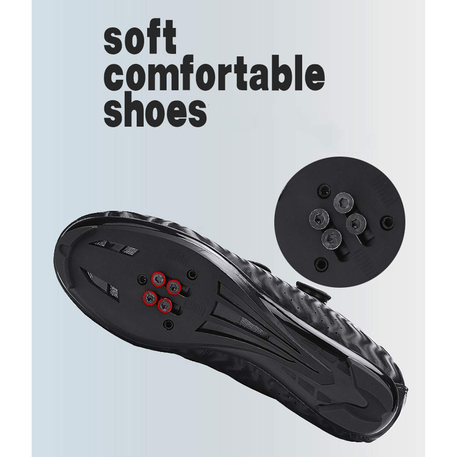 Crampons de Chaussure de Cyclisme, Ensemble de Crampons à pédale, 1