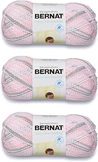 Bernat Co-Ordinates Ombre Dove Girl Yarn - 3 Pack of 120g/4.25oz - Acrylic - 3 DK (Light) - 392 Yards - Knitting/Crochet