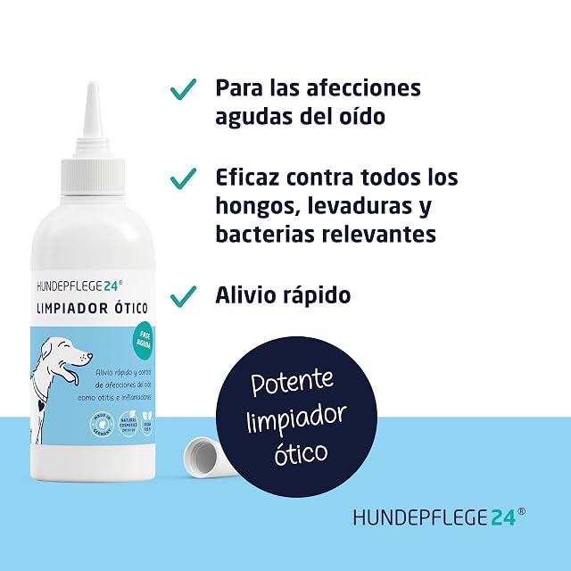 Foto 2 de 8 de Hundepflege24 Limpiador Oidos Perros Agudo