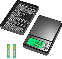 Diyife Digital Pocket Scale 1000g x 0.01g - Precision Jewelry Gram Scale with Protective Cover, 7 Units, Tare for Food, Kitchen, Coffee