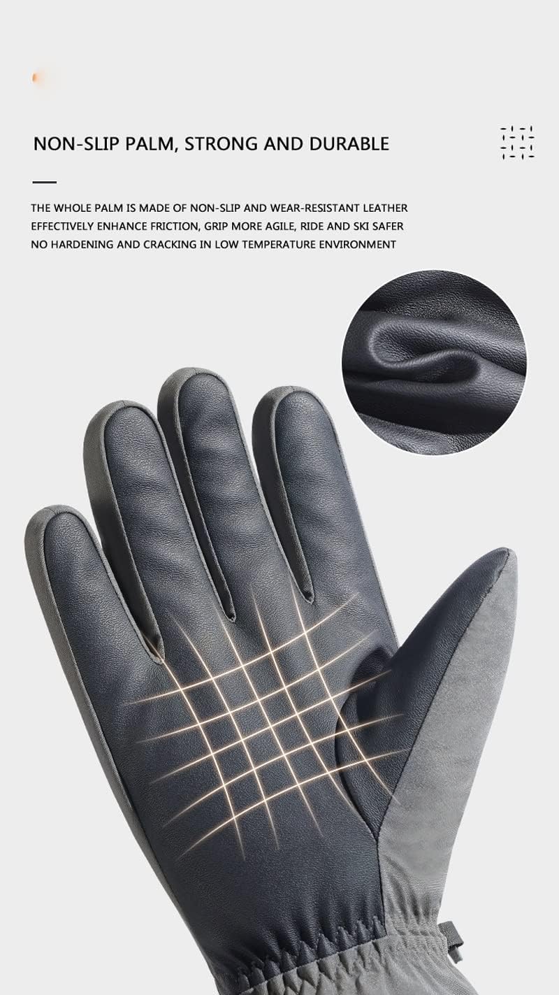 スキーグローブを実行している冬のメンズ・レディース・グローブタッチコールド防水防風手袋アウトドアスポーツ暖かいサーマルフリース