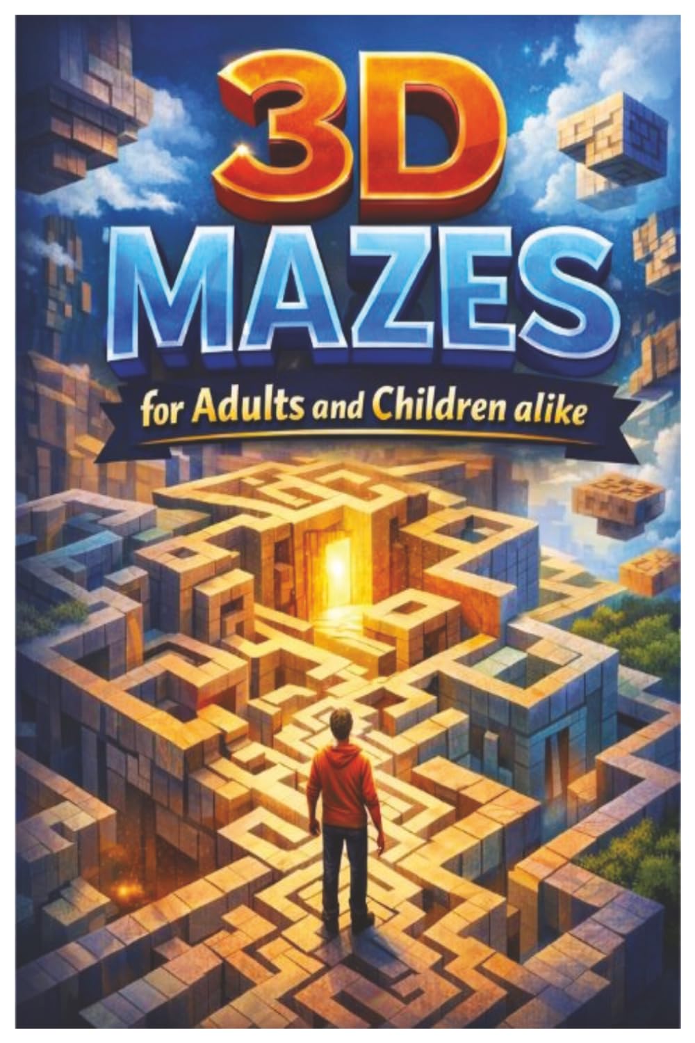 3D Mazes for Adults and Children alike: 70 pages of great fun and intricate mazes