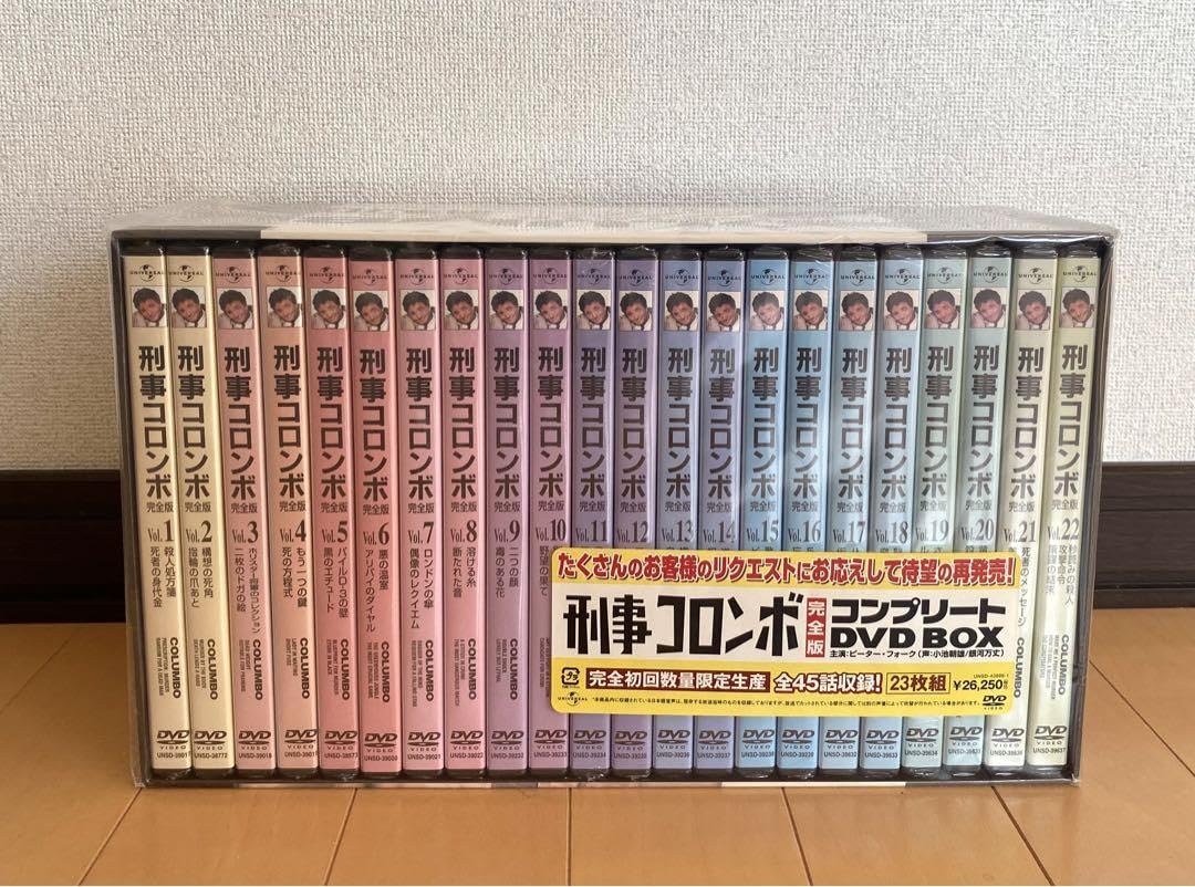 刑事コロンボ完全版 コンプリート DVD-BOX〈23枚組〉」｜TVドラマ