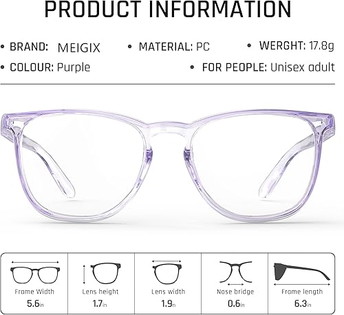 Miniatura 5 de Lentes de seguridad elegantes, lentes protectores transparentes antivaho y antiarañazos para hombres y mujeres