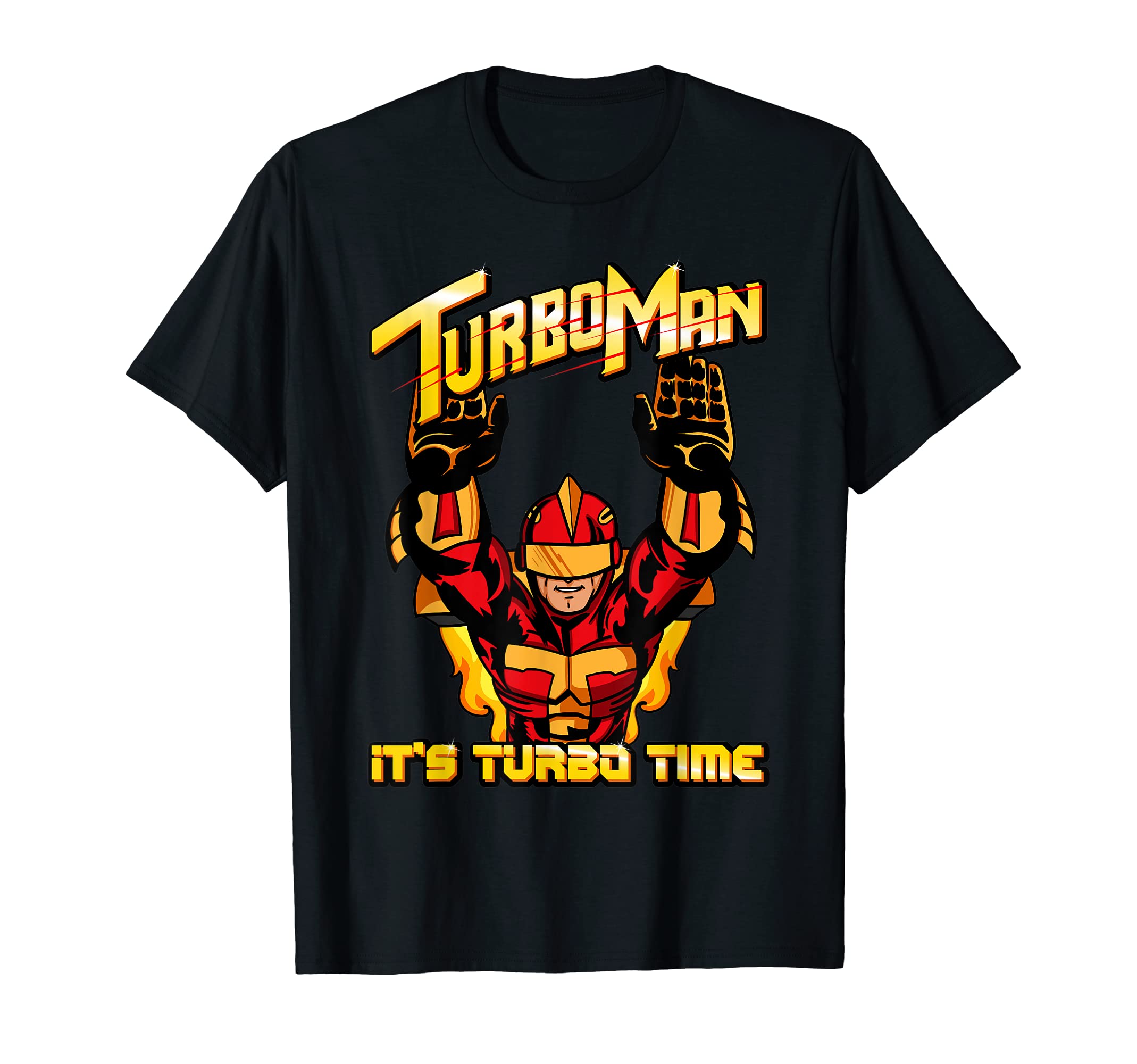Turbo Man - It's Turbo Time T-ShirtOEKO-TEX STANDARD 100