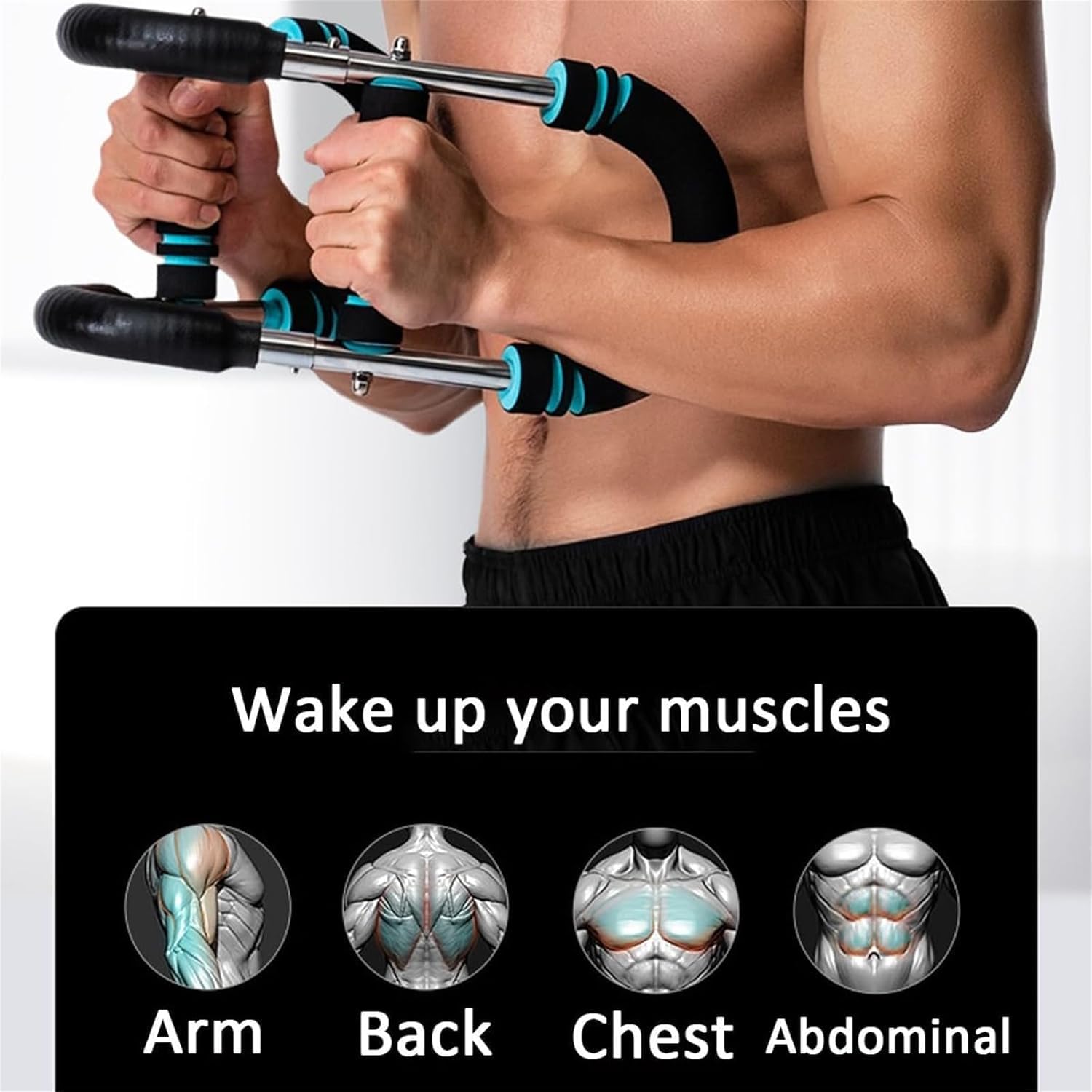 Shaker Twister Arm Trainer – Attrezzo Per Allenamento Braccia E Petto – Regolabile