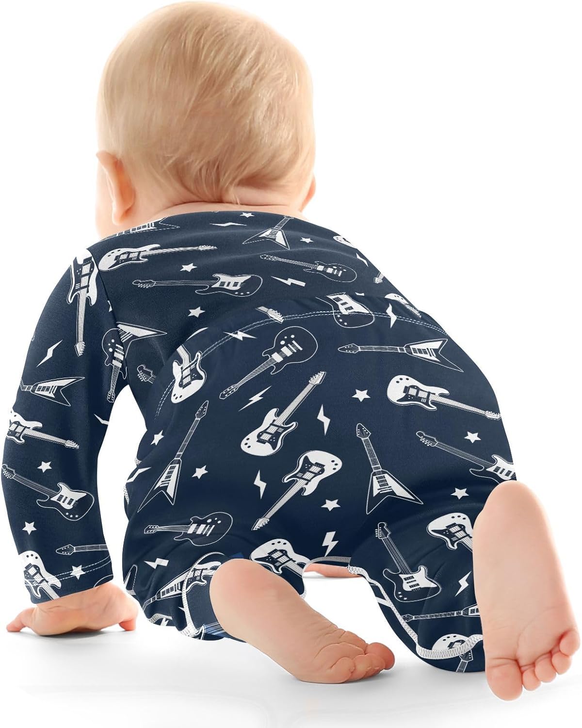 vvfelixl Baby Bodysuits Pants Sets White Gooses Long Sleeve Baby Clothes for Boys Girls 0-24M