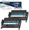 LCL 121 Black Toner Cartridge High Yield Replacement for Canon 121 CRG-121 CRG121 Compatible with Canon imageClass D1650 D1620 Printers 2-Pack