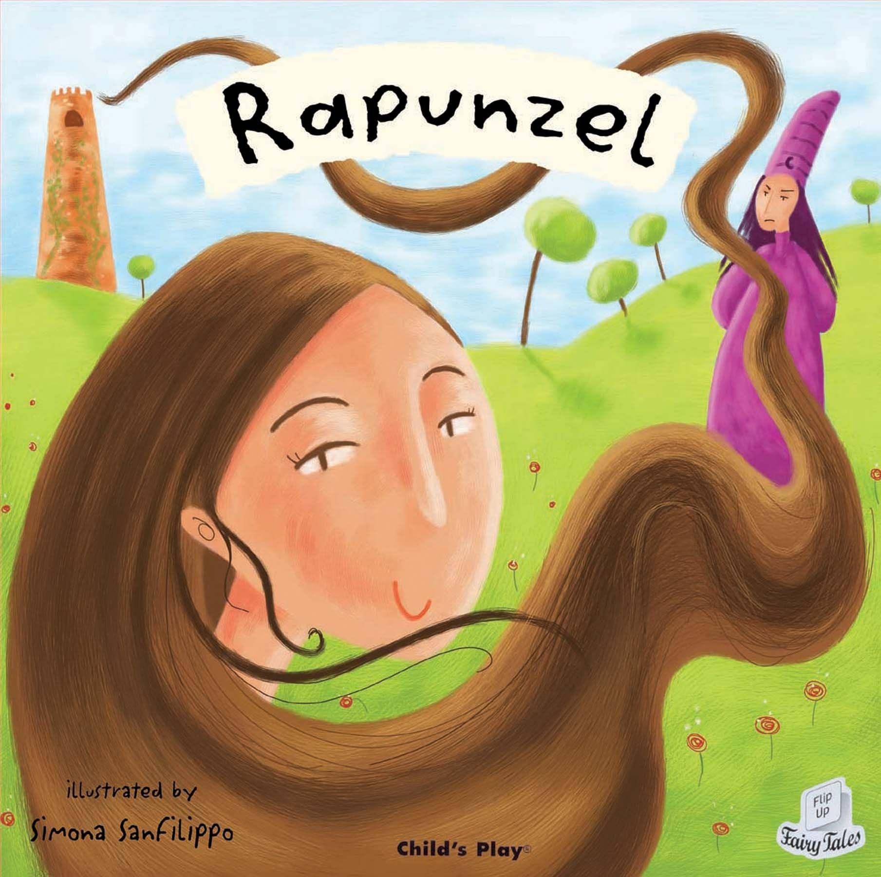 Child's Play (International) Ltd Rapunzel (Flip-Up Fairy Tales)
