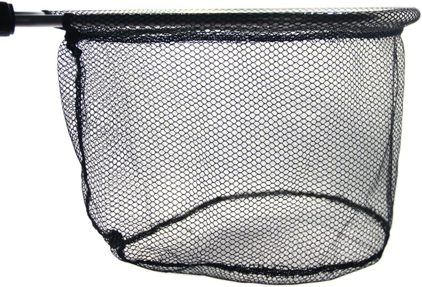 Fishing Accessories- Fly Fishing Landing Net Catch and Release Nets Fish Hold Brail Nylon Mesh Netting Trout Kayak Boating Aluminum Hoop,Fishing Landing Net,Easy Catch & Release