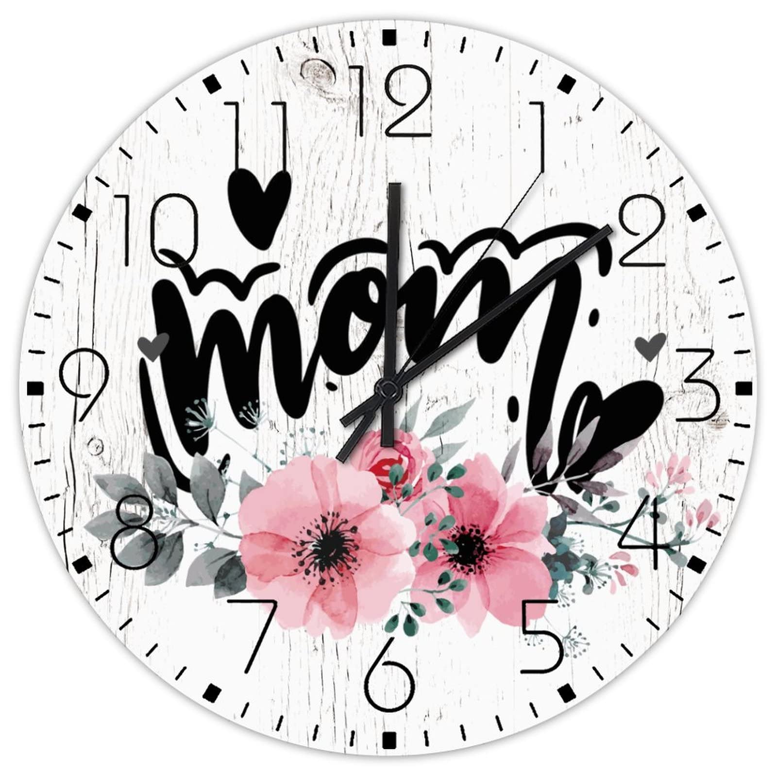 Horloge murale enfant et boutique auto pour décorer le salon