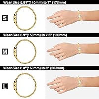 Vista 7 de Diaofendi Petite Easy Reader - Reloj analógico para mujer con banda de expansión de acero inoxidable, resistente al agua