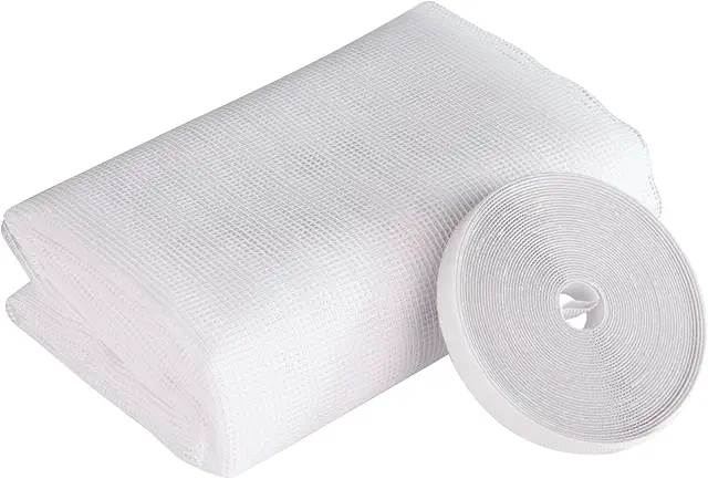 Cortina Mosquitera Porta Windhager, Fibra de Vidrio Blanca 130x150 cm