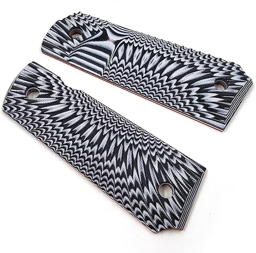 Miniatura 3 de Cool Hand Empuñaduras G10 1911 tamaño completo para Kimber, Colt, Rock Island, Springfield, pistola Taurus, tornillos negros incluidos, cuchara