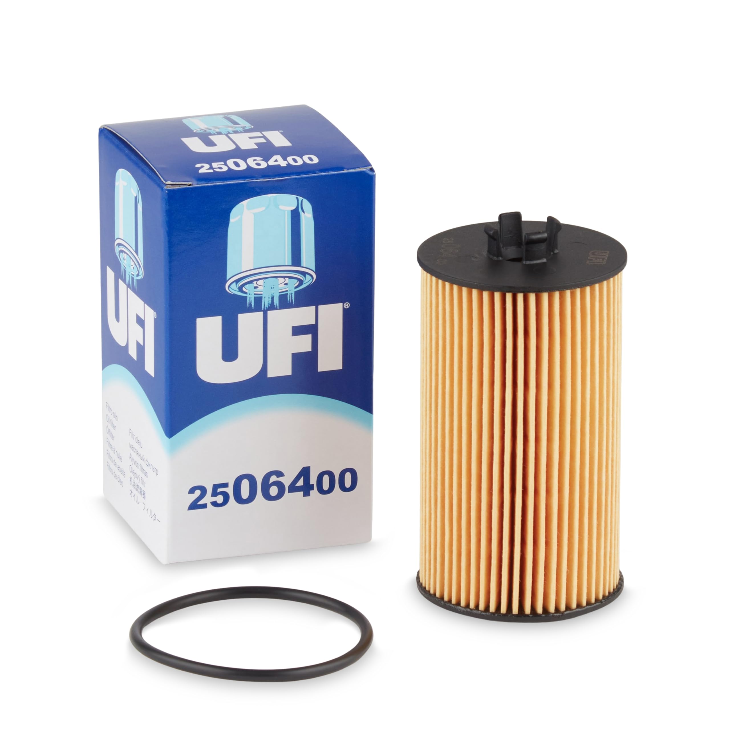 UFI Filters, Ölfilter 25.064.00, Ersatz-Ölfilter, Geeignet für Autos, Anwendbar auf verschiedene Modelle Alfa Romeo, Buick (USA), Chevrolet (EU), Chevrolet (USA), Fiat, Opel, Vauxhall