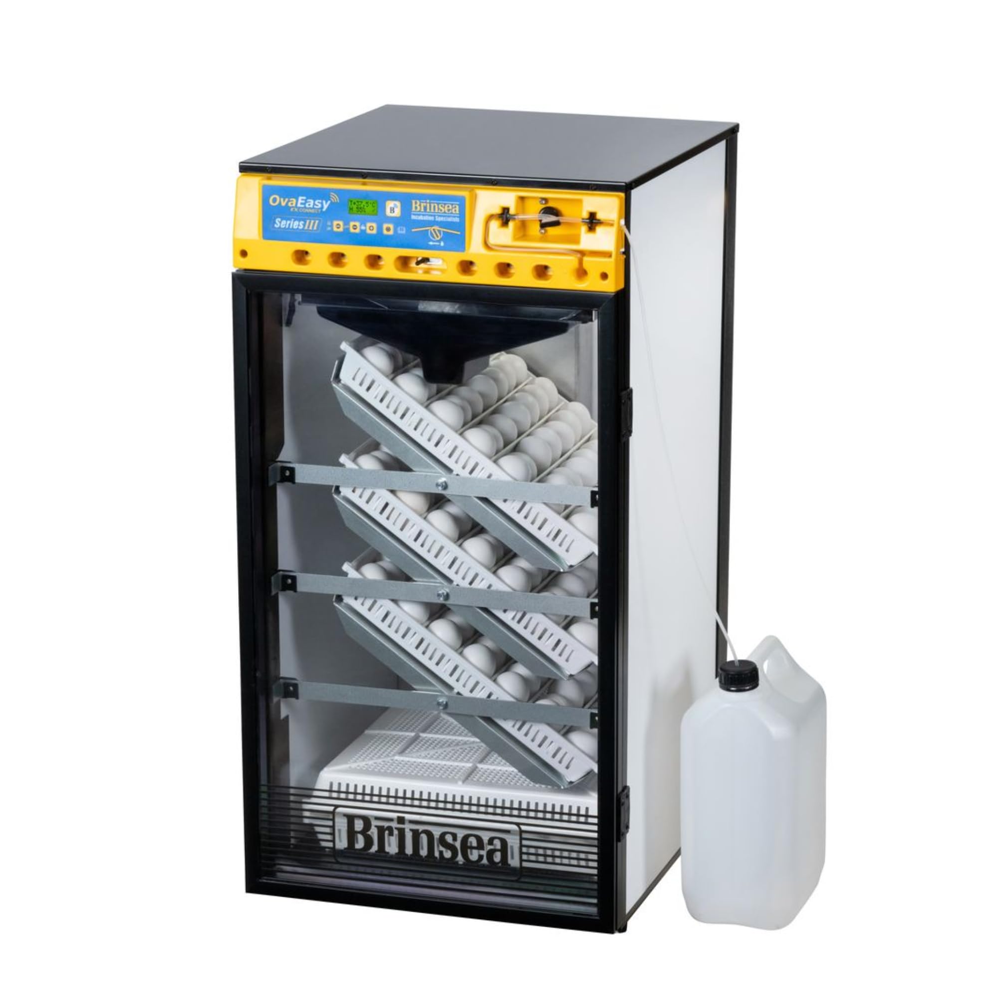 FINCA CASAREJO Incubadora de Huevos Automática OVA-Easy 190 de Brinsea - Bandejas de Incubación y de Nacimiento - Fabricación Europea - Dos Modelos Disponibles (190 Connect)