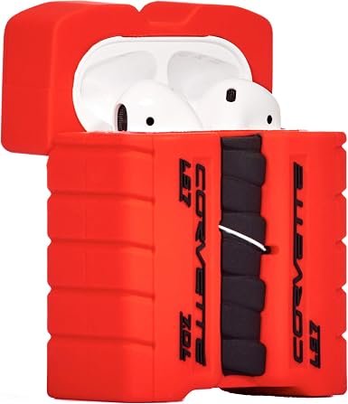 Amazon.com: GaragePodz LS7 Engine AirPod Case (Gen 1 2) American Muscle  Protection for V8 Chevy Corvette Fans! (Red) : Everything Else