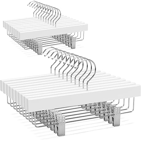 Nature Smile Toddler Pants Hangers, Pack of 20