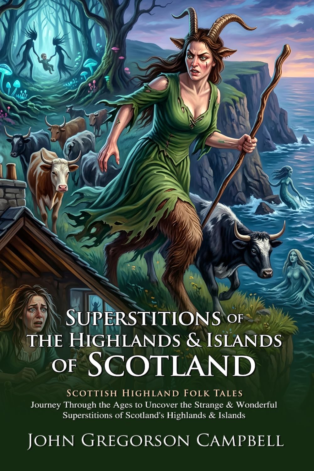 Superstitions of the Highlands: Scottish Folklore and Celtic Myths: Mystical Tales of the North - Illustrated with Biography and Commentary