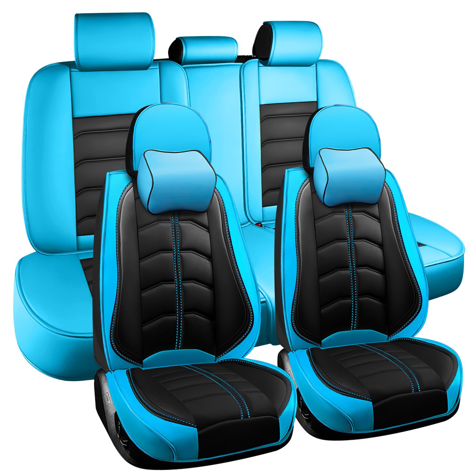 Car Seat Cover for Toyota Camry 2000-2025 Durable Wear Resistant Waterproof Seat Cover Breathable No Odor Premium Leather