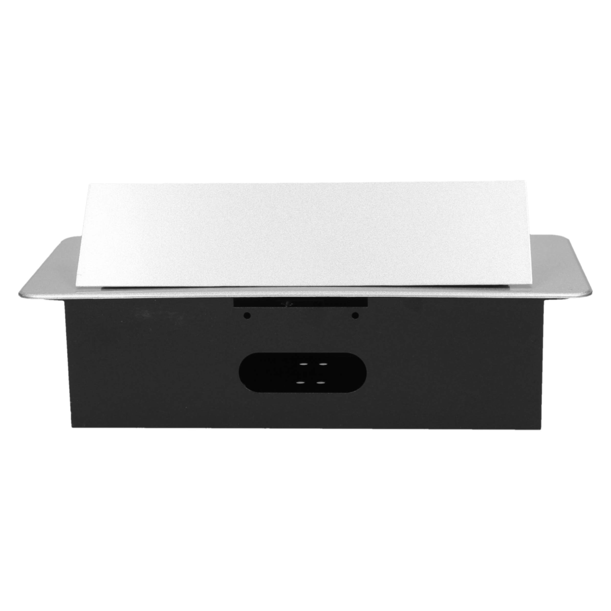 ORNO OR-AE-1336/G(GS) listwa zasilająca wpuszczana do zabudowy, potrójna, 2500 W, kolor: srebrny