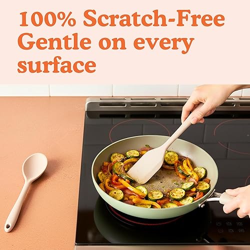 Miniatura 5 de Juego de utensilios de cocina de silicona de platino no tóxicos 8 piezas - Ziruma