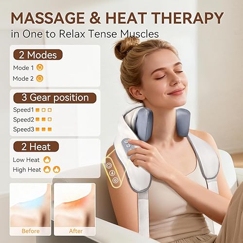 Miniatura 3 de Masajeador de hombros y cuello-1