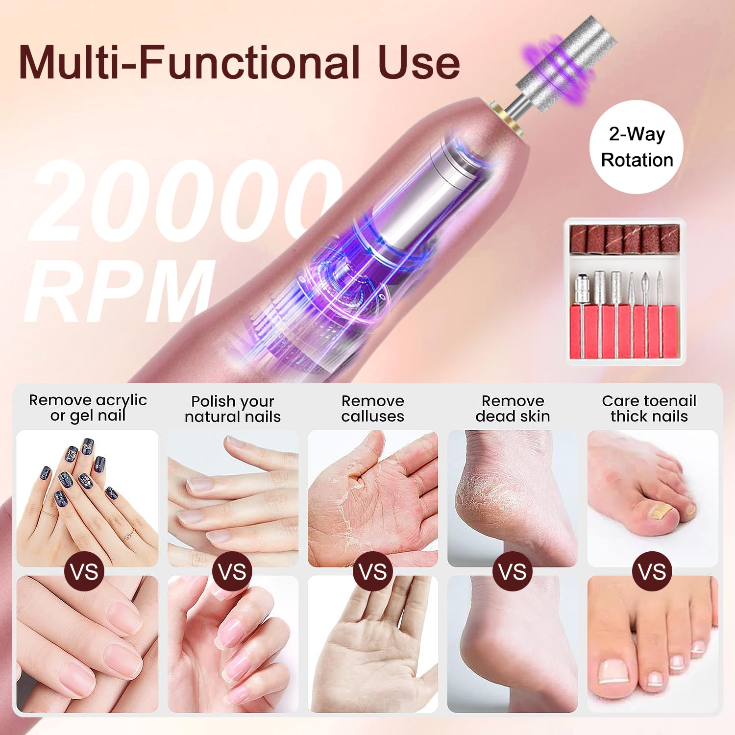 Major Dijit Acryl-Nagelset – UV-LED-Lampe, Pulver, Monomer, Übungshand, Strasssteine, Formen, 4-in-1-Gel-Nagellack, silberne Kosmetiktasche – erzielen Sie zu Hause Ergebnisse in Salonqualität.