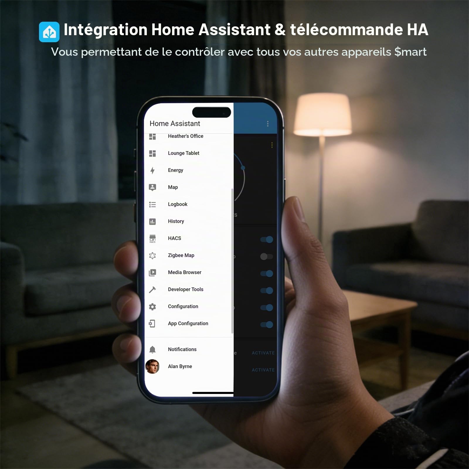 SofaBaton X2 Télécommande universelle avec écran tactile, hub puissant, activités personnalisables à un bouton et application personnalisée - Compatible avec Alexa, Google Assistant et Home Assistant