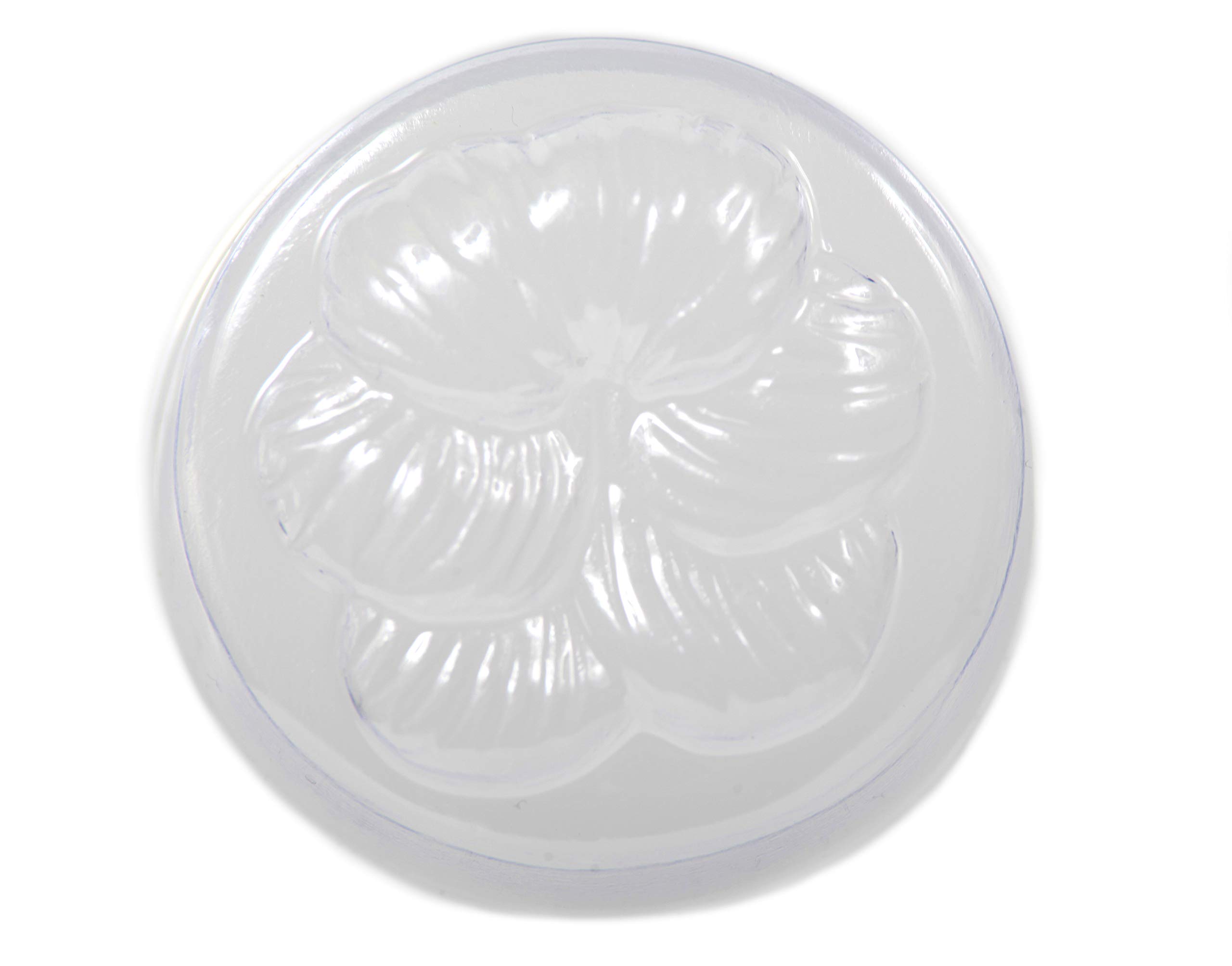 Moule Cercle Savon Pensées en relief M158 pour vos moments bien-être