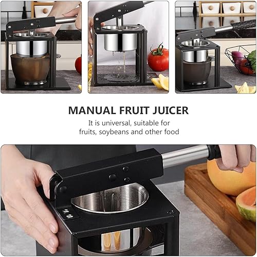 Miniatura 9 de COHEALI Manual Citrus Juicer Hand Squeezer Easy to Use Household Fruit Juice Maker for Oranges Lemmons Citrus Fruits Pomegranates with Efficient