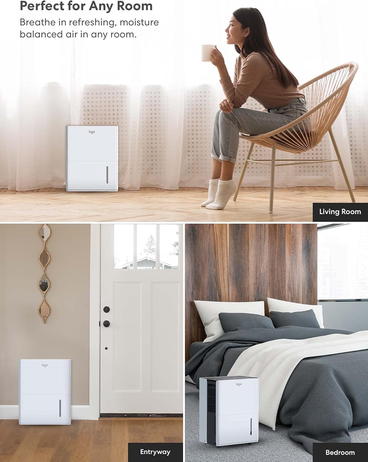 Lago 1,500 Sq. Ft Dehumidifier