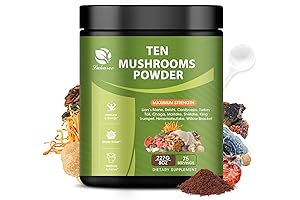 Super Infused Mushroom Powder Mix for Coffee, Cooking, and Immune Support