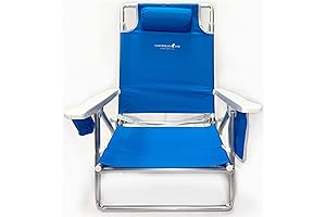 5-Position Folding Beach Chair: Your Perfect Outdoor Companion