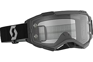 Scott Fury Goggle-Black/Grey | Snow Goggles for Men & Women, Ski Anti-Fog Dual Lenses Goggle