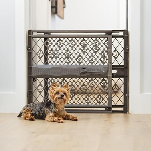 MYPET North States Paws Portable Pet Gate: 26-40" Wide. Pressure