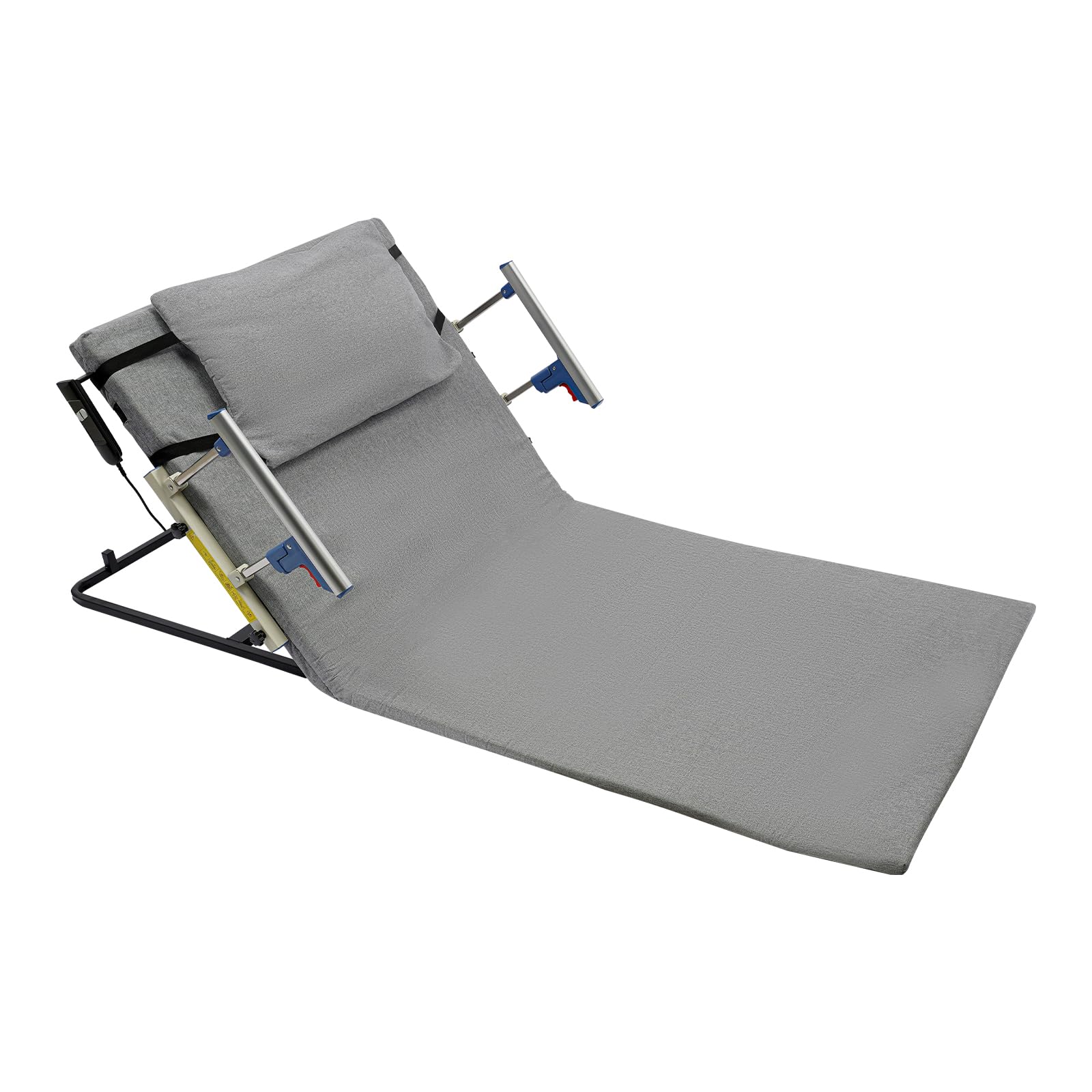 KOLHGNSE Electric Adjustable Bed Risers Elderly Fences Extender Recliner Support for Home Hospitals (Gray)