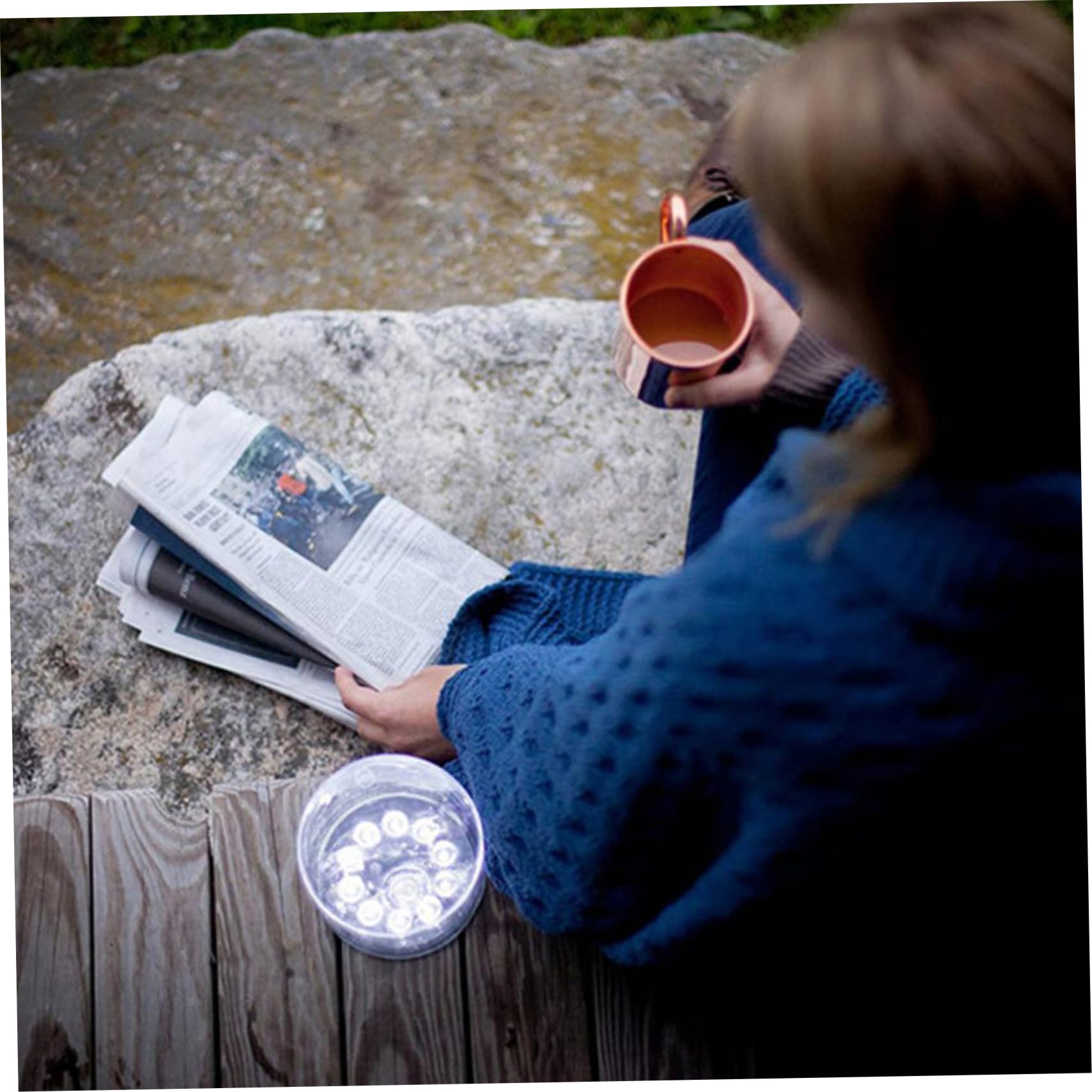 Lampe solaire gonflable de camping portable avec 3 modes de luminosité, lanterne à énergie solaire pliable et étanche pour camping en plein air, randonnée, urgence