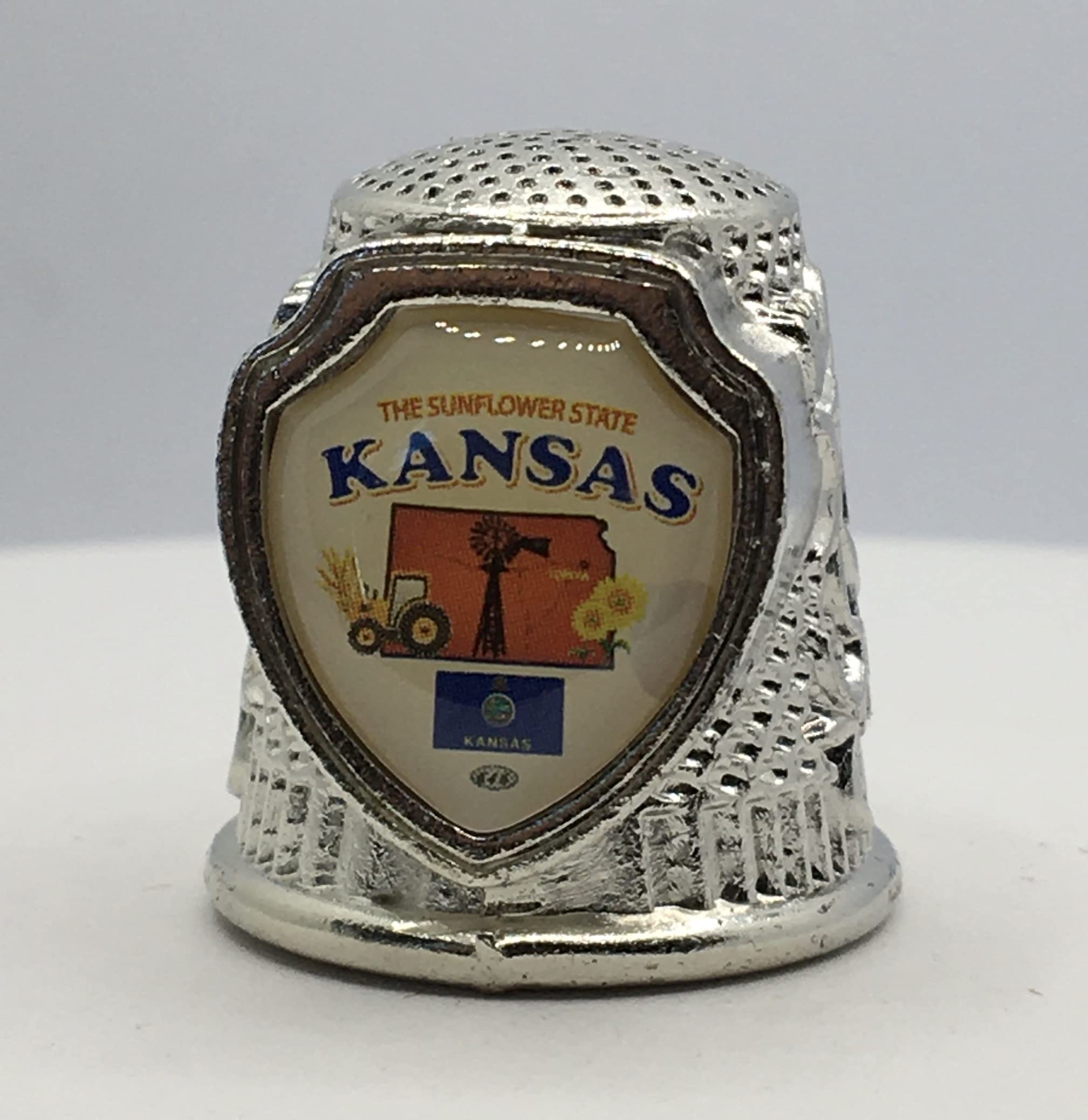 646 Kansas State Collectible Souvenir Thimble